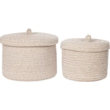 Úložný box Nordic Experience Košíky Sebal 2ks s víkem