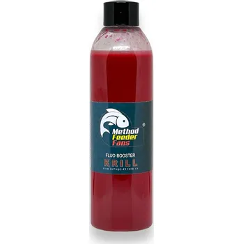 Návnadové aroma Method Feeder Fans Booster Fluo 250 ml - Krill