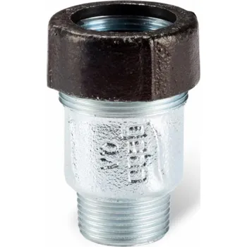 Fitinka Litinová spojka GEBO Qa, 1", vnitřní/vnější závit