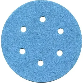 Brusný kotouč Brusný výsek suchý zip SA331 6 otvorů 150/6.děr zr.0100