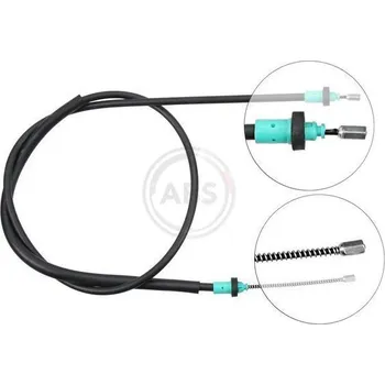 Lanko parkovací brzdy Tažné lanko, parkovací brzda A.B.S. K13606