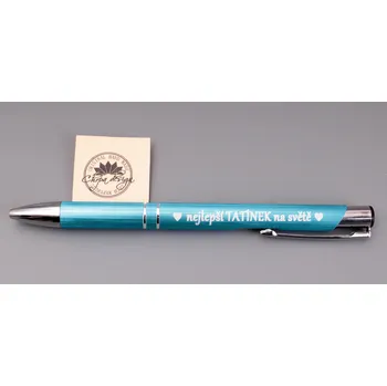 Propiska nejlepší tatínek na světě Barva: Tyrkysová