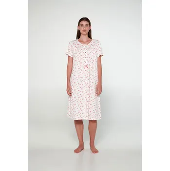 Dámská noční košile Vamp Dlouhá květinová noční košile 20361