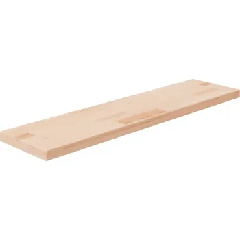 police vidaXL Policová deska 80 x 20 x 2,5 cm masivní dubové dřevo bez úprav [342936]