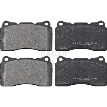 Brzdová destička Sada brzdových destiček, kotoučová brzda A.B.S. 37479