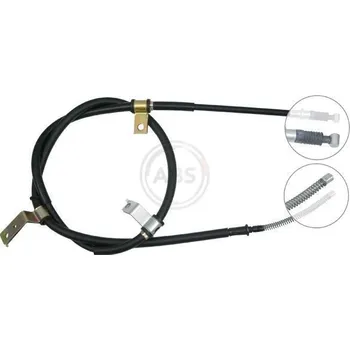 Lanko parkovací brzdy Tažné lanko, parkovací brzda A.B.S. K19987