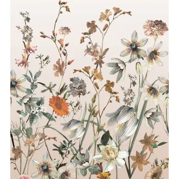 Tapeta Vliesová květinová fototapeta na zeď, 159211, Vintage Flowers, Esta Home