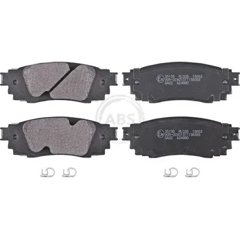 Brzdová destička Sada brzdových destiček, kotoučová brzda A.B.S. 35135