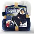 Huggle Hoodie deka s rukávy a kapucí 74 x 110 cm, modrá