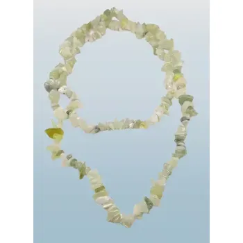 Náhrdelník Jadeitový náhrdelník ze sekaných minerálů