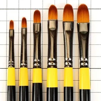 Umělecký štětec Daler-Rowney Štětec pro akryl kočičí jazýček SY67 - vlas syntetický Velikost: č. 2