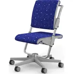 Dětská rostoucí židle Moll SCOOTER šedá konstrukce Potah Moll: galaxy