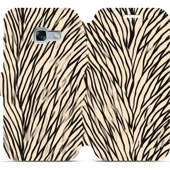 Pouzdro na mobilní telefon Flipové pouzdro Mobiwear - Samsung Galaxy A3 2017 - VA52S V koruně stromu (Knížkové flip pouzdro, obal, kryt na mobil Samsung Galaxy A3 2017 - VA52S V koruně stromu, materiál Umělá kůže + TPU - ochrana 360°, stojánek, silikonová vanička, magnetické zavírá