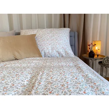 Povlečení Bavlněné povlečení kočičky mentol - 140x220 + 70x90 cm (prodloužené)