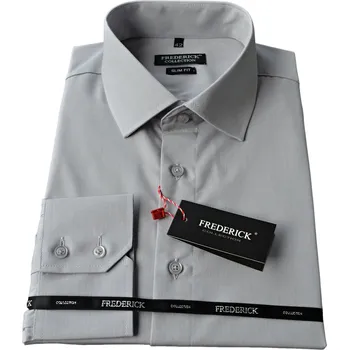 Pánská košile Pánská košile s dlouhým rukávem - střih SLIM - vzor F123B - 40