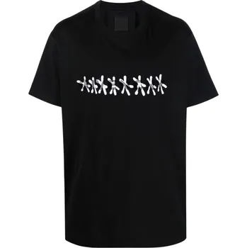 Pánské tričko GIVENCHY Overprint Black tričko M Černá