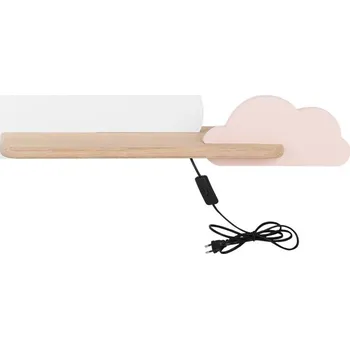 Nástěnné svítidlo Nástěnné svítidlo policové 5W, bílo-růžový mrak - s napájecím kabelem - Candellux - 21-84422 - 21-84422