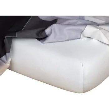 Prostěradlo Jersey prostěradlo stříbrná - 60x120/10 cm postýlka