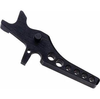 RetroArms CNC spoušť AR15 - C - oranžová