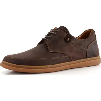 Pánské polobotky Barton pánské ležérní kožené polobotky hnědé M24137 - 43 | P686024