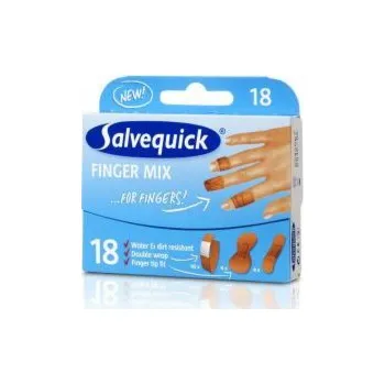 Náplast Salvequick Salvequick Náplasti na prsty Mix 1 balení - 18 ks