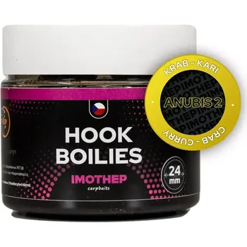 Boilies Dipované boilie krab- kari (Anubis2) (Boilie v dipu plné kvalitních surovin.)