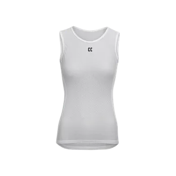 Cyklistické oblečení KALAS BASE Z1 | Triko bez rukávů MicroMesh | bílé | DÁMSKÉ | Velikost: 1