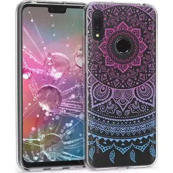 Pouzdro na mobilní telefon Silikonové pouzdro kwmobile Crystal na mobil Huawei Y6 2019 / Honor 8A Mandala (Silikonový kryt či obal kwmobile Crystal na mobil Huawei Y6 (2019) / Honor 8A Mandala)