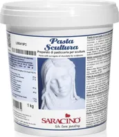 Saracino Modelovací čokoládová hmota bílá 1 kg