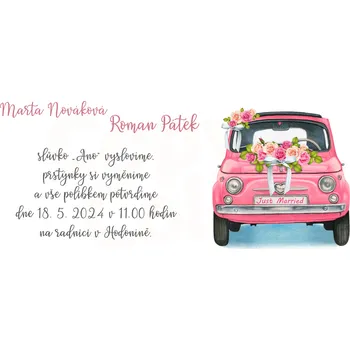 Svatební dekorace Svatební oznámení - DL - 025