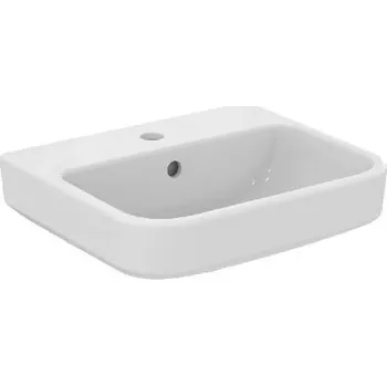 Ideal Standard i.Life B - Umyvadlo 45x38 cm, s přepadem, otvor pro baterii, bílá T461001