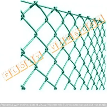 Pletivo Poplastované pletivo 200 cm zelené 2,5 mm light