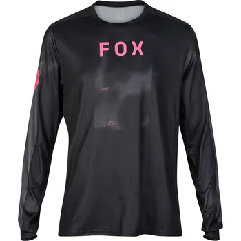cyklistický dres Cyklistický dres Fox Ranger LS Jersey Taunt Black - XL