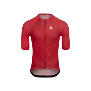cyklistický dres KALAS MOTION Z4 | Cyklistický dres SPINN | Imperial Red | Velikost: 4