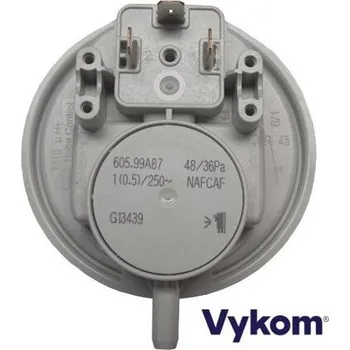 Příslušenství ke kotli Tlakový spínač - manostat tlaku pro AERMAX PCH ver.11 (032/092), 48/36 Pa