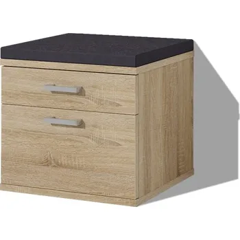 Nabytekmorava Botník se zásuvkou do předsíně PR 34 barva lamina: dub sonoma