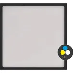 Černý přisazený LED panel s tenkým rámečkem hranatý 300 x 300mm 28,5W CCT Premium - EMOS - ZM6353 - ZM6353