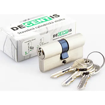 Dveřní kování DECENTIS Stavební cylindrická vložka 30/45 mm