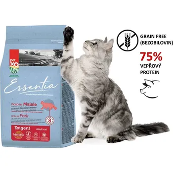 Krmivo pro kočku Essentia Exigent Pork Hm: 1,5 kg