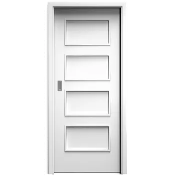 Interiérové dveře SAPELI SWING KOMFORT M19 - LAKOVANÉ - POSUVNÉ DVEŘE VČ. ZÁRUBNĚ - Barva ral Průchozí šířka (cm): 90, Průchozí výška (cm): 197