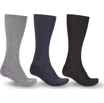 Pánské ponožky e.s. Pracovní ponožky Classic warm/x-high, 3-kusy velikost 39-41 Strauss