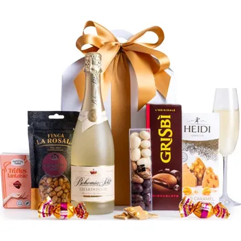 Dárkový potravinový koš Dárkovna - Dárkový koš Láska nebeská