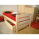 ROALHOLZ Zvýšená postel pro seniory masiv NELA V+V SENIOR 100x200 smrk
