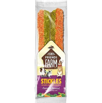 Krmivo pro hlodavce Tyčinky SUPREME Stickles Carrot & Broccoli 100g (2ks)