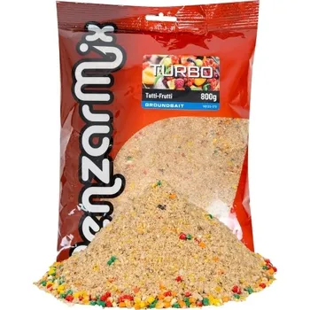 Návnadová surovina Benzar Mix Krmítková Směs Groundbait Turbo 800 g TUTTI FRUTTI