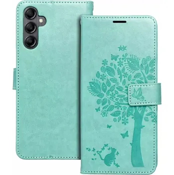 Pouzdro na mobilní telefon Flipové pouzdro Coolcase Mezzo na mobil Samsung Galaxy A25 5G - Tree green (Flip kryt či obal Forcell MEZZO na mobil Samsung Galaxy A25 5G - Tree green)