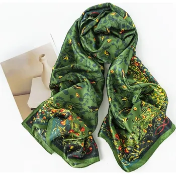 Šála Bavlissimo Hebká šála 180 x 90 cm zelená