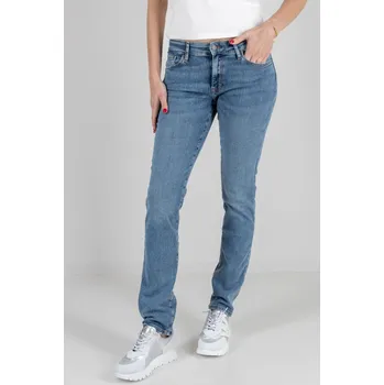 Cross dámské jeansy vyšší sed Anya 489-202 modré Velikost: 27/32