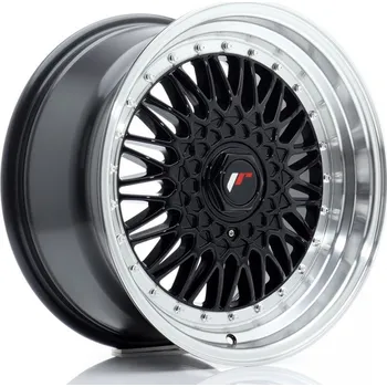Alu kolo JR Wheels JR9 17x8,5 ET20 5x112/120 Gloss Black w/Machined Lip