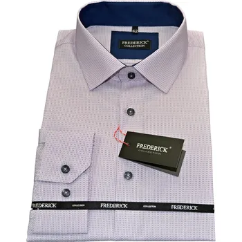 Pánská košile Pánská košile s dlouhým rukávem - střih REGULAR - vzor F606 - 52